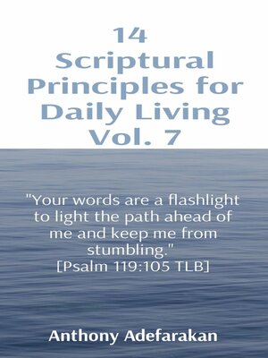 cover image of 14  Scriptural Principles for Daily Living Volume 7